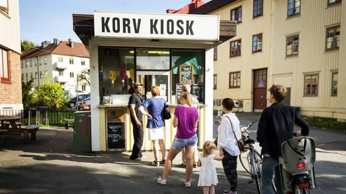 Korvar Kiosk, a Stoccolma