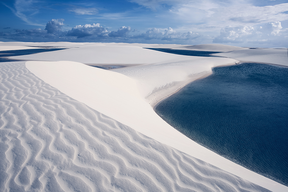 Parque nacional dos Lençóis Maranhenses dune bianche brasile