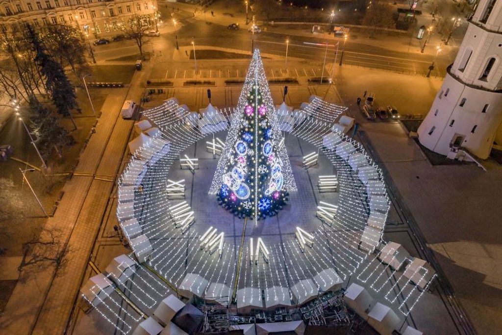 L’albero di Natale di Vilnius