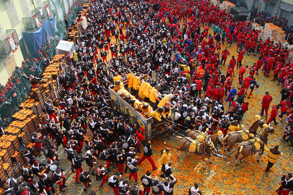 Il Carnevale storico di Ivrea: non solo battaglia delle arance