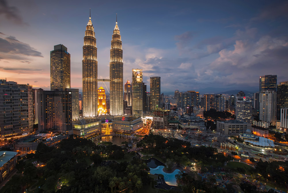 3. A Kuala Lumpur sulle twins towers più alte del pianeta