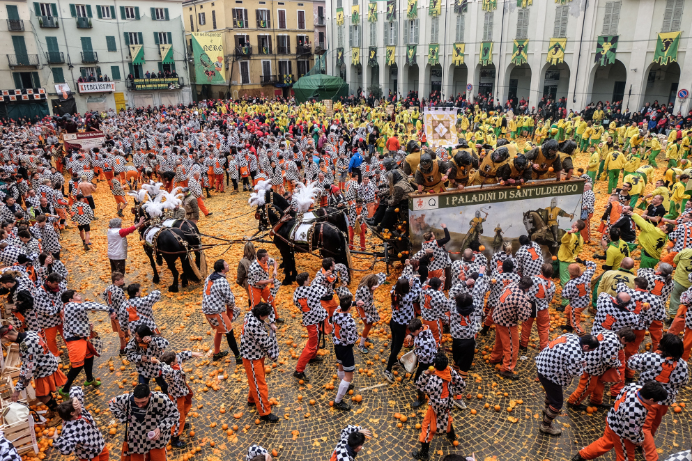 Ivrea: il Carnevale più pazzo d’Italia