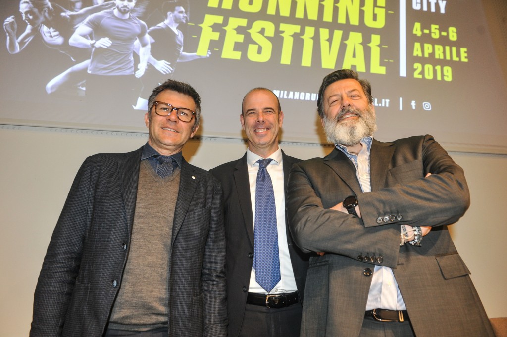 Da sinistra Paolo Bellino, Francesco Conci, Andrea  Trabuio - credit La Presse 
