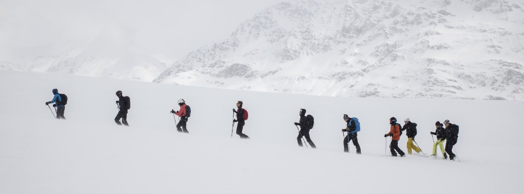 Scialpinisti in Valfurva