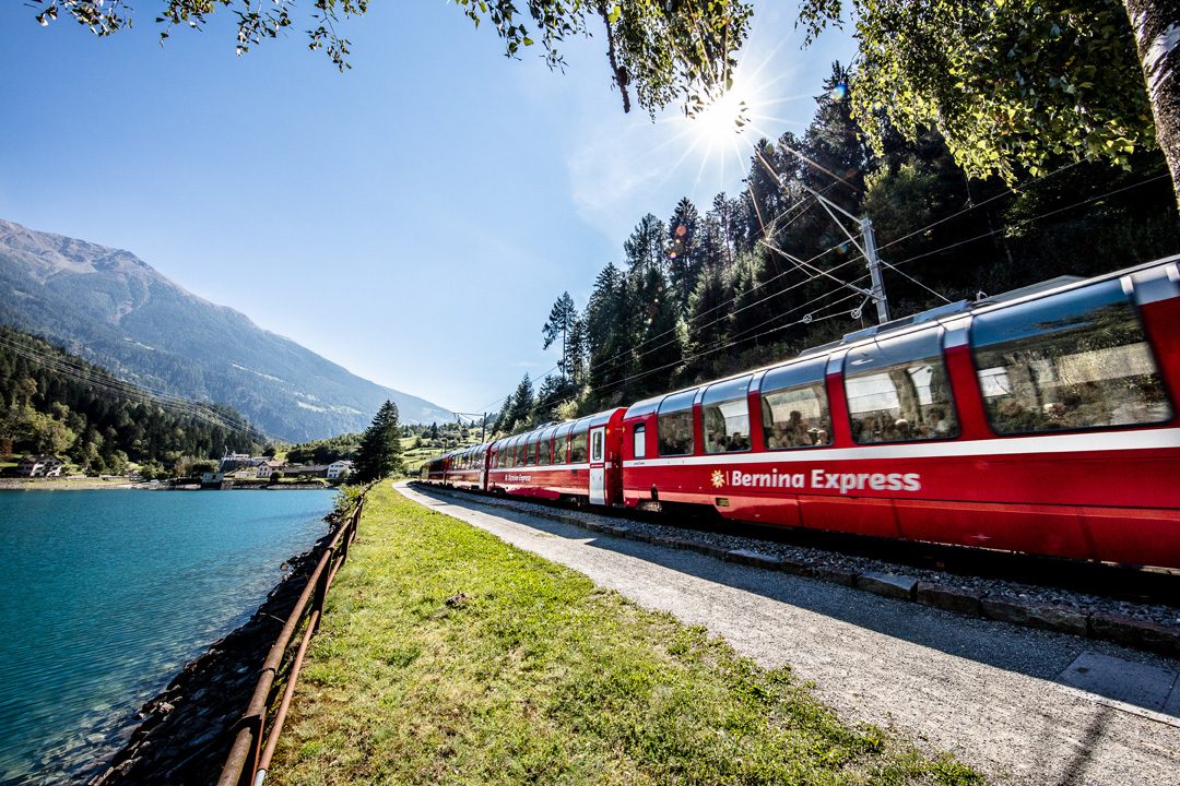 Bernina Express Lago di Poschiavo