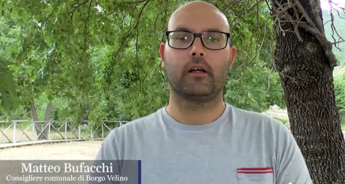 Intervista a Matteo Bufacchi, consigliere comunale di Borgo Velino