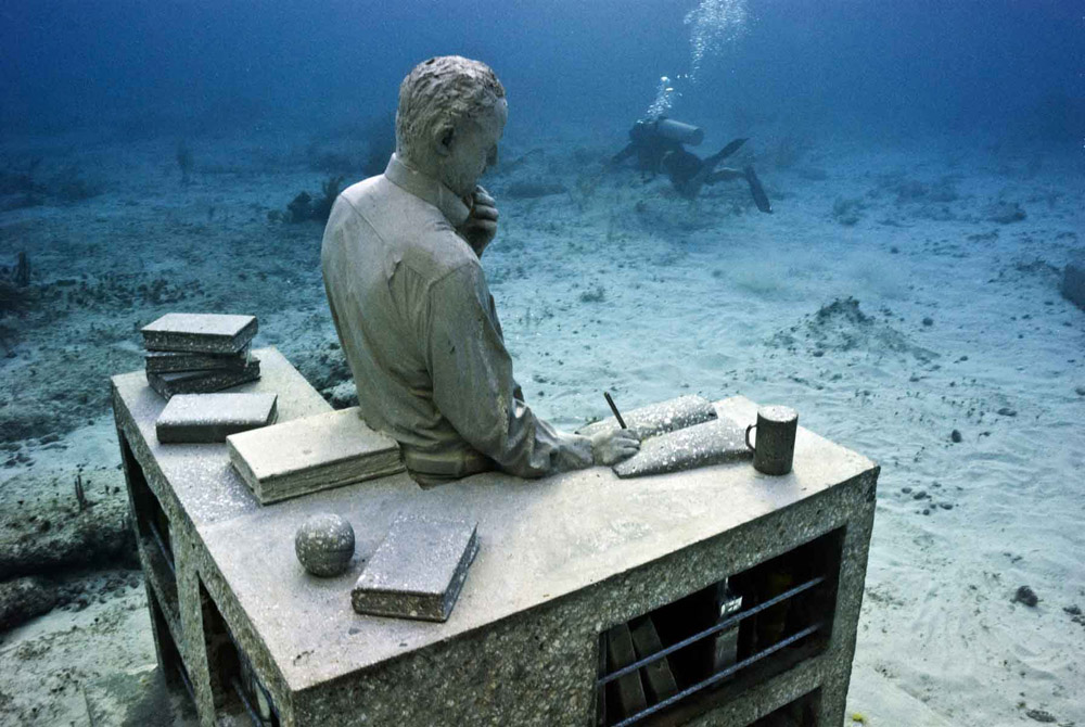 Musa, il museo sottomarino di Cancun, in Messico