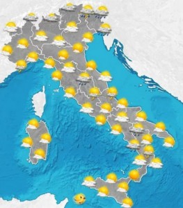 previsioni meteo del fine settimana: che tempo farà in Italia il 7 e 8 settembre