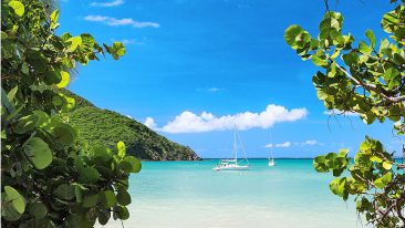 La spiaggia di Anse Marcel, a Saint Martin, Piccole Antille