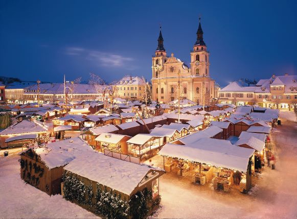 Ludwisburg ed Esslingen, Natale barocco e medievale