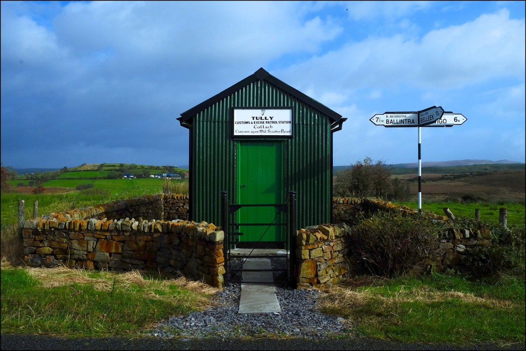 Ex luogo di frontiera tra Irlanda del Nord e del Sud a Tully, presso Pettigo. Foto di Carlo Rotondo