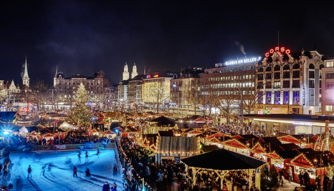 A Zurigo, in treno per i cinque mercati di Natale