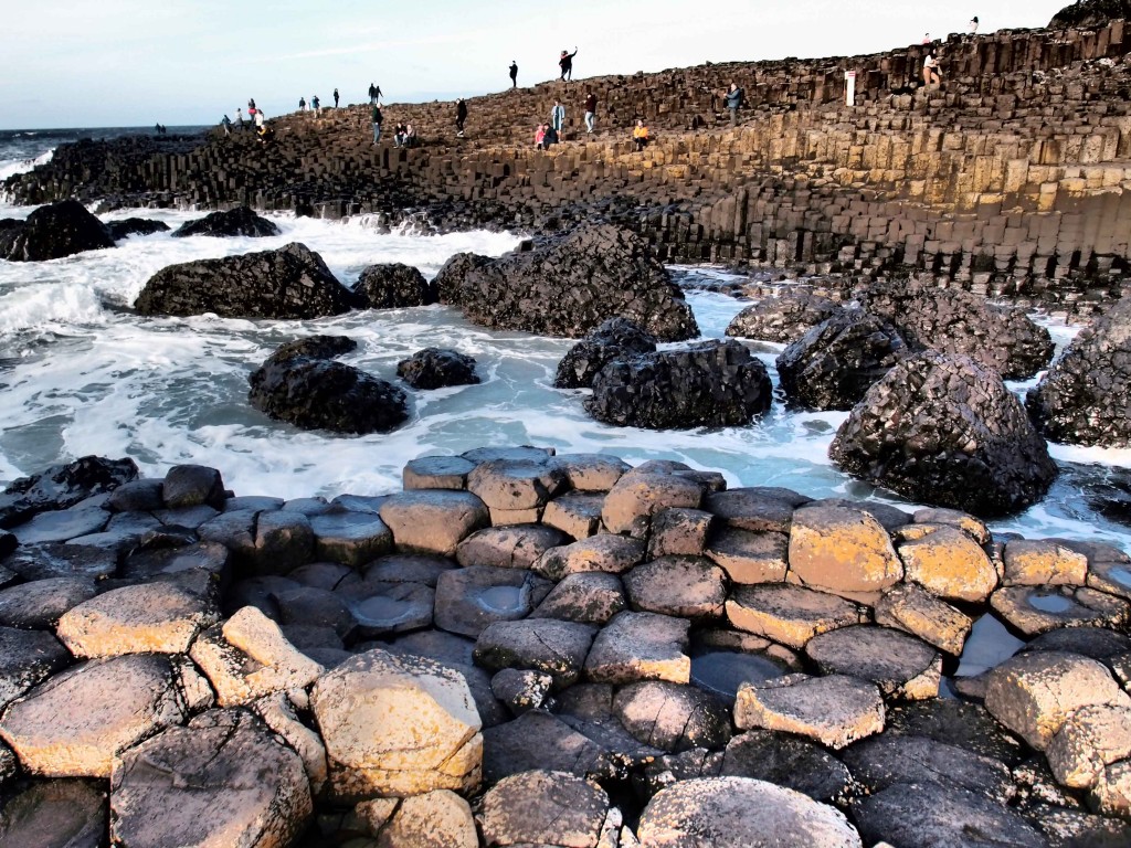 Giant's Causeway, la formazione naturale di 40mila colonne di basalto, lungo la costa Nord dell'Ulster. Foto di Valeria Palumbo