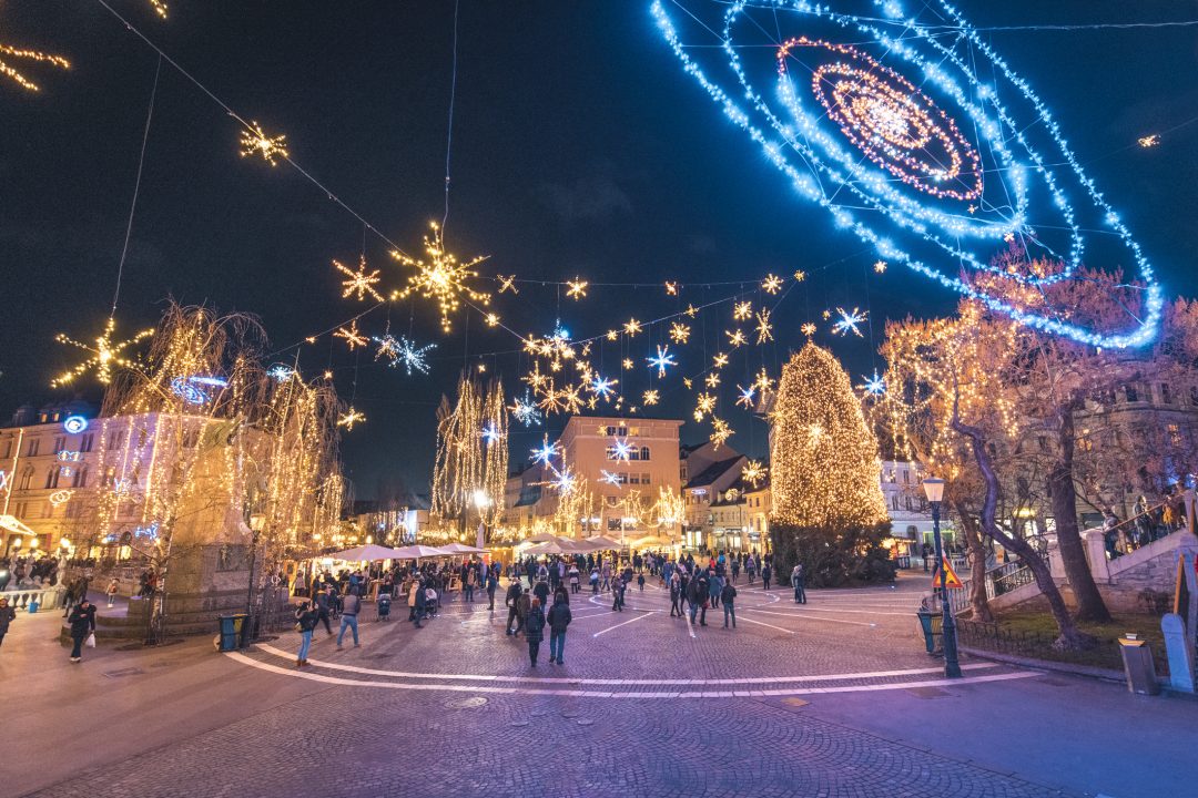 A Lubiana, per i quattro mercati di Natale