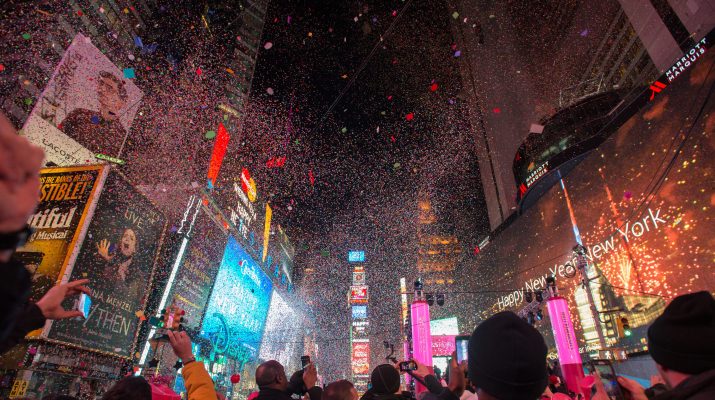 Foto New York, Capodanno nei luoghi simbolo della festa