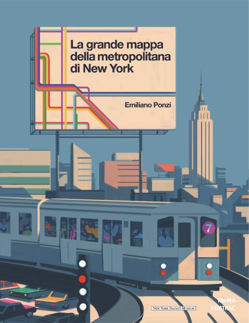 La grande mappa della metropolitana di New York