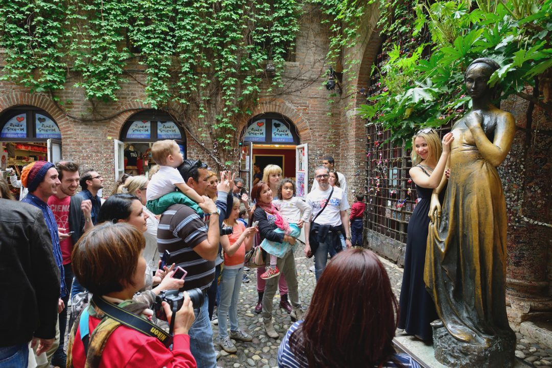 La statua di Giulietta - Verona