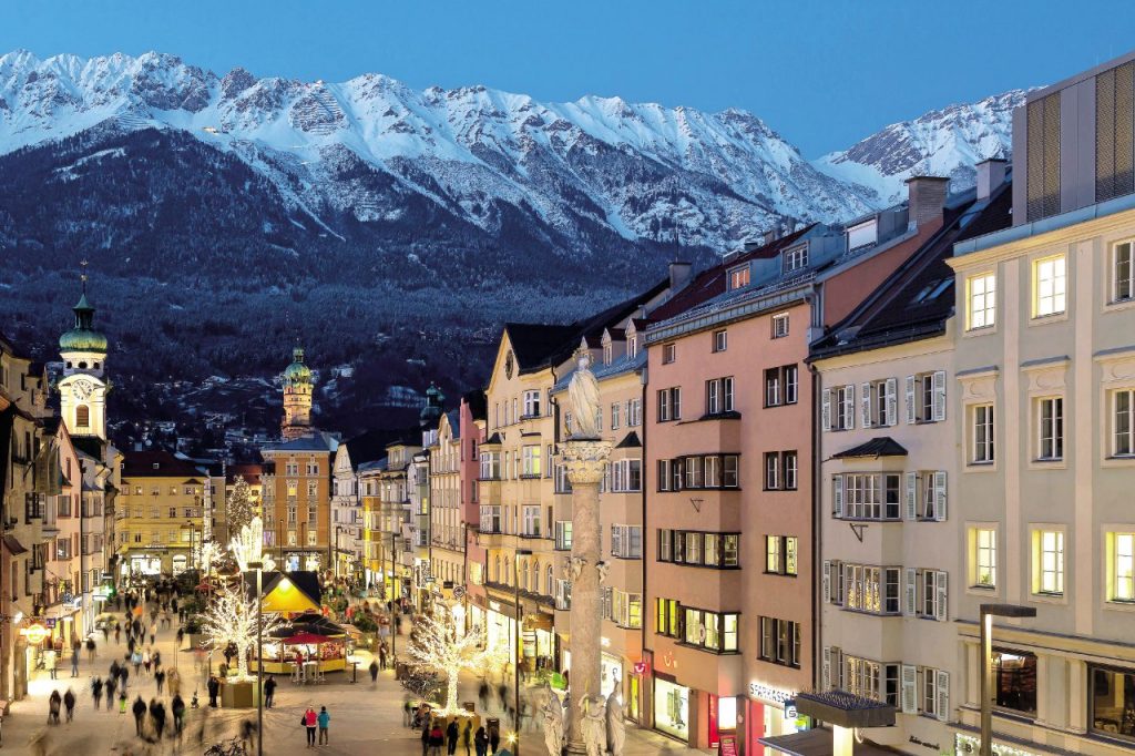 dove sciare sulle Alpi Innsbruck