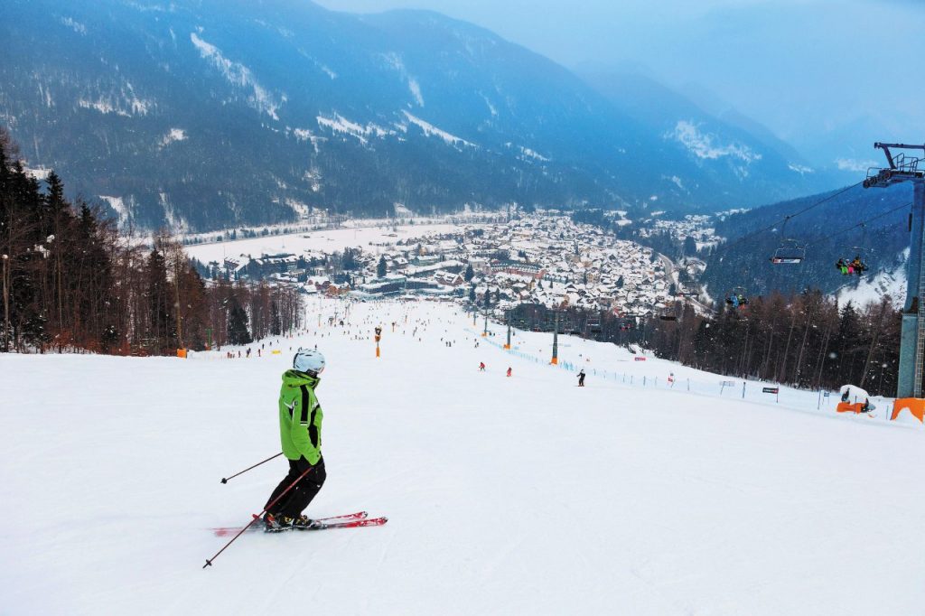 dove sciare sulle Alpi Slovenia