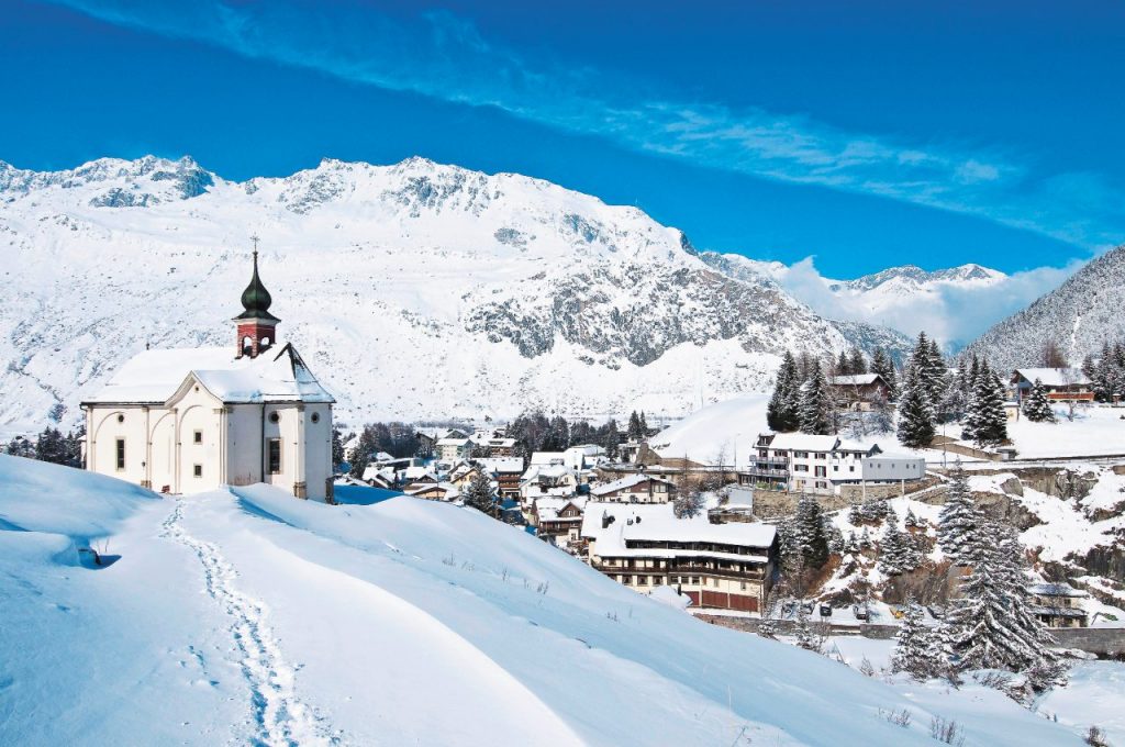 dove sciare sulle Alpi Svizzera