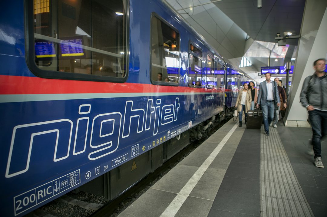 Nuovo treno notturno Vienna-Bruxelles