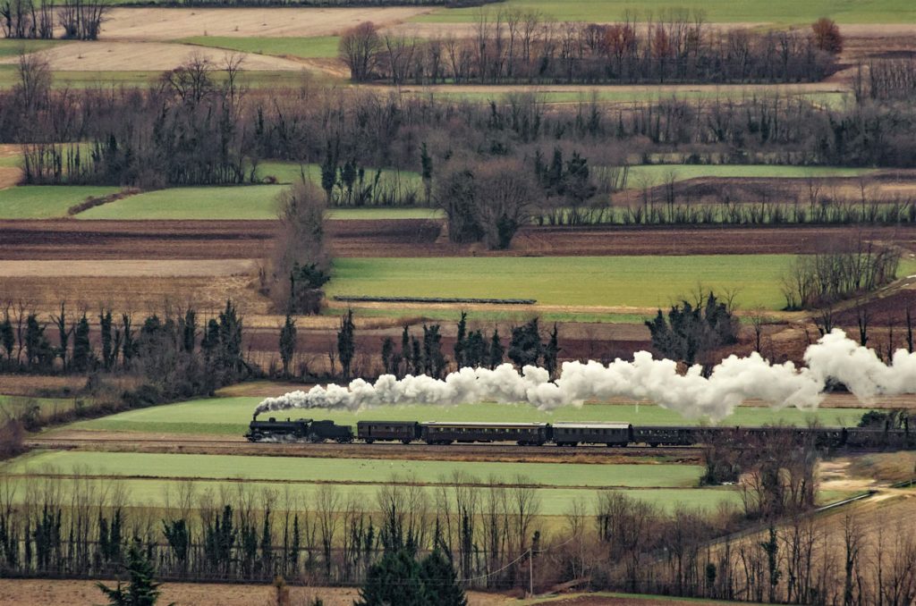 treno sulla Pedemontana del Friuli