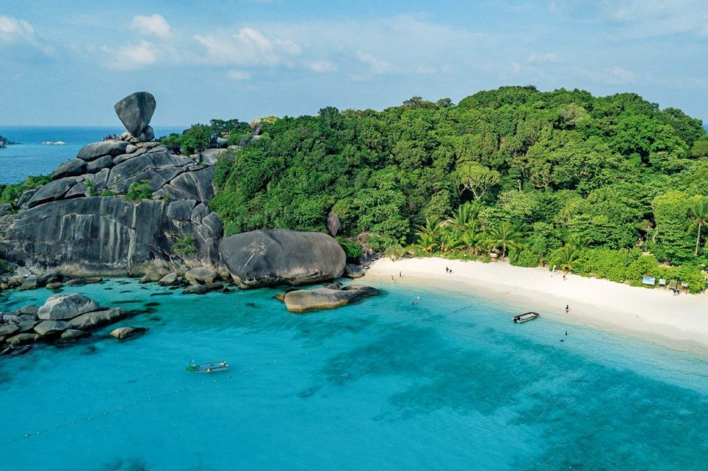 Koh Similan, in Thailandia, meta dove andare in vacanza al mare a febbraio
