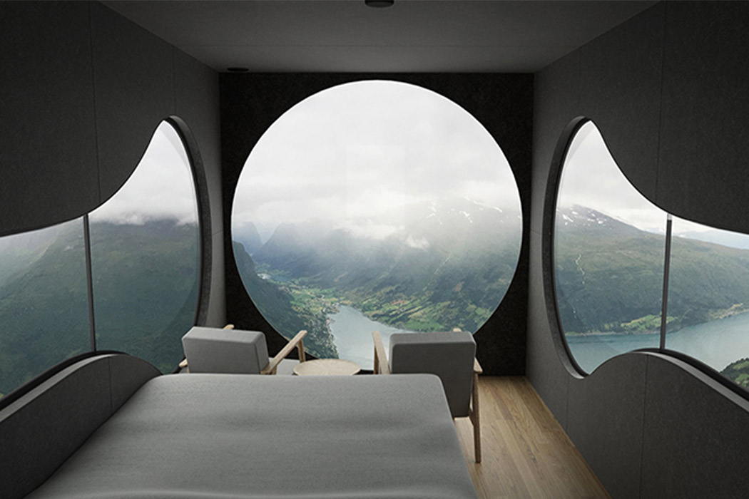 “Birdbox”, i mini rifugi panoramici immersi nei fiordi norvegesi