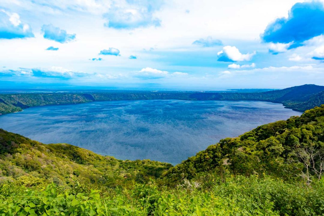 L'Apoyo Lagoon, in Nicaragua