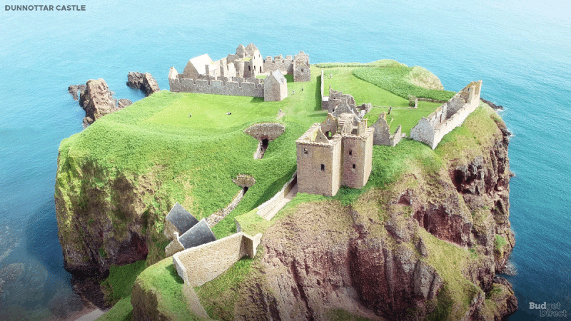 Sette castelli in Europa: ecco com’erano prima di diventare delle rovine