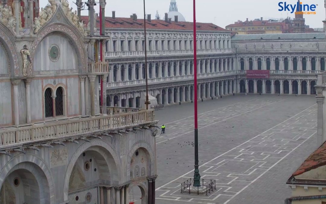 #iorestoacasa, così le webcam ci raccontano l’Italia