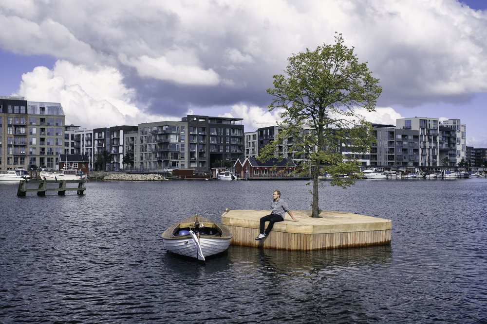 Parkipelago: l’incredibile parco di isole galleggianti nel porto di Copenaghen