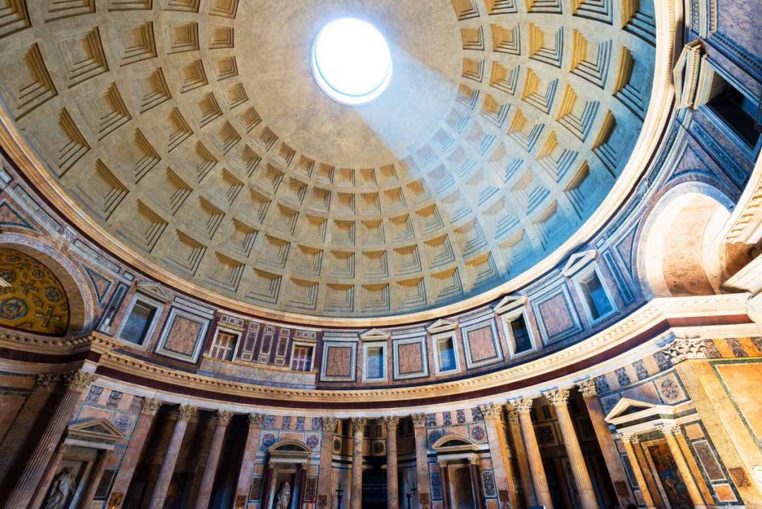 Gran Virtual Tour Mibact: Il Pantheon, a Roma (ph. iSotck)