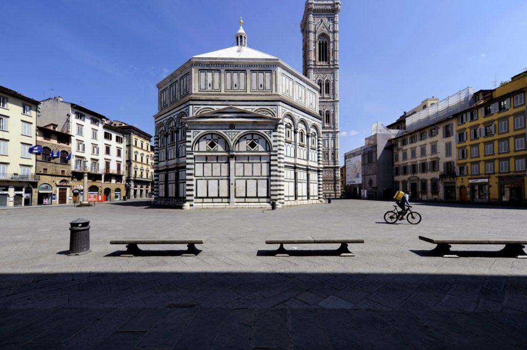 Firenze come non l’avete mai vista: il reportage di Enrico De Santis durante il lockdown