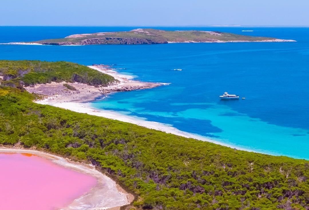 I laghi pink, Australia Meridionale e Australia Occidentale