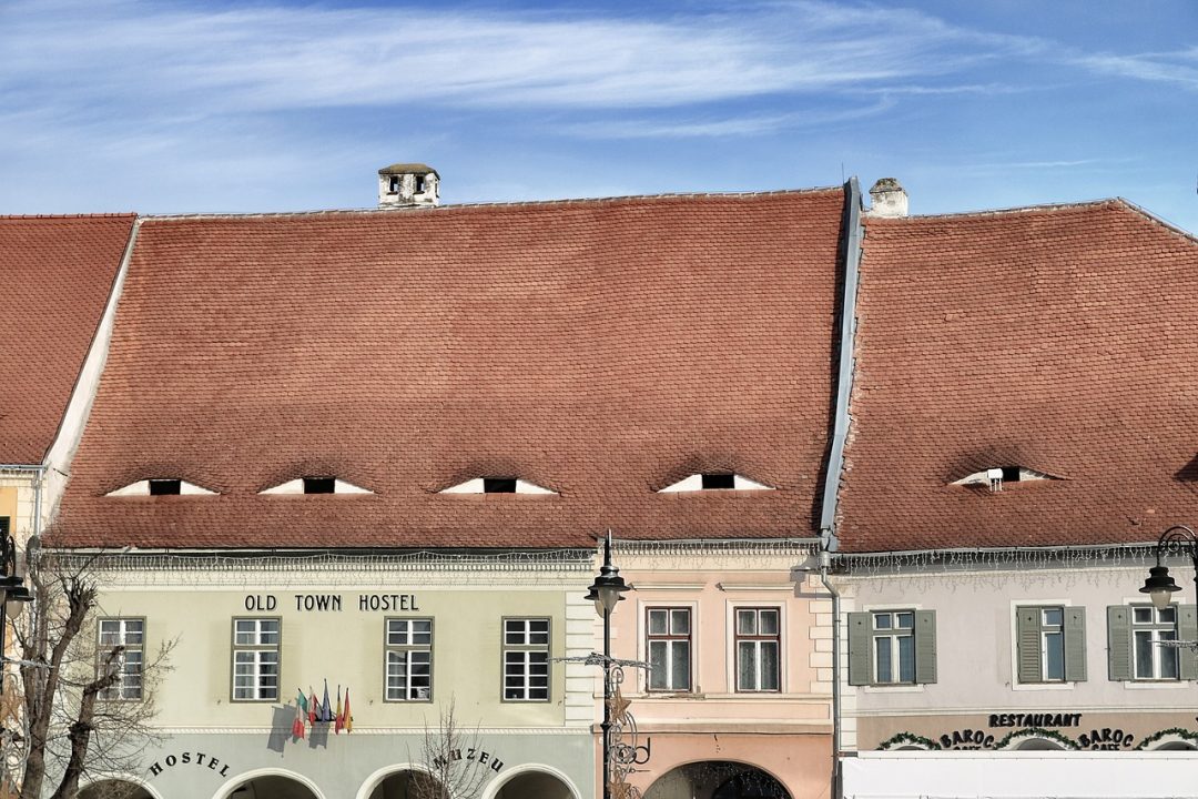  Le case con gli occhi di Sibiu, Romania
