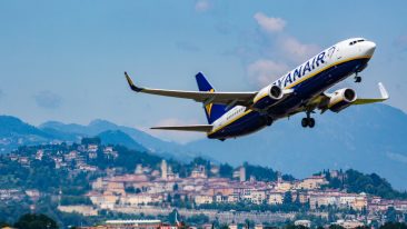Ryanair: nuove rotte dall’Italia e tariffe speciali (sotto i 20 euro) per viaggiare fino a novembre