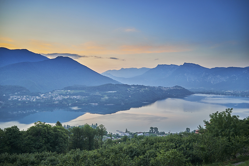 Trentino, lago di Caldonazzo