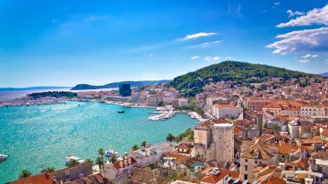 15 giugno, apertura dei confini in Europa: la Croazia è tra i Paesi che aprono ai turisti italiani: in foto, una veduta di Spalato (ph. Istock)
