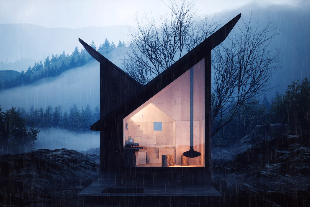 The mountain refuge: la casa prefabbricata da costruire dove si vuole, nella natura