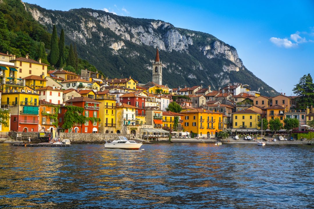 Varenna, cittadina del Lago di Como, in Lombardia