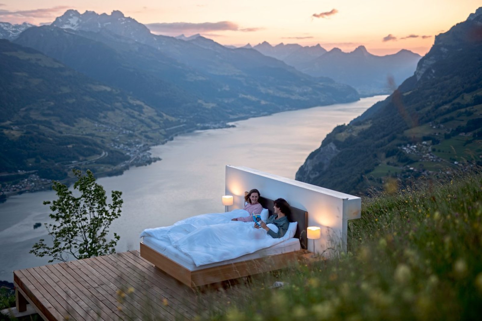 Svizzera: l’hotel di lusso con le stanze all’aria aperta. Spettacolari