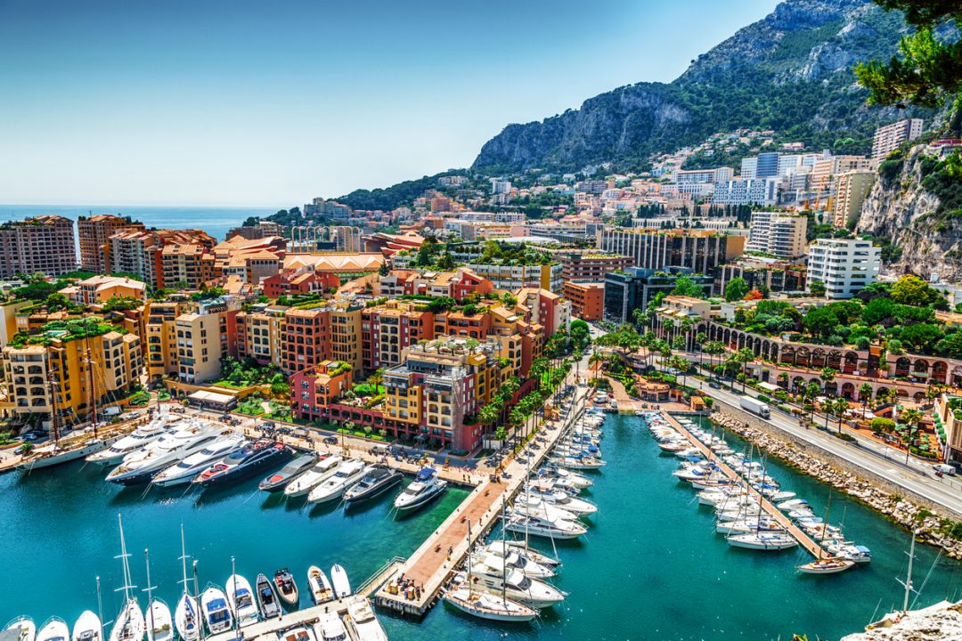 Vacanze a Monaco: vista del mare di Monte Carlo