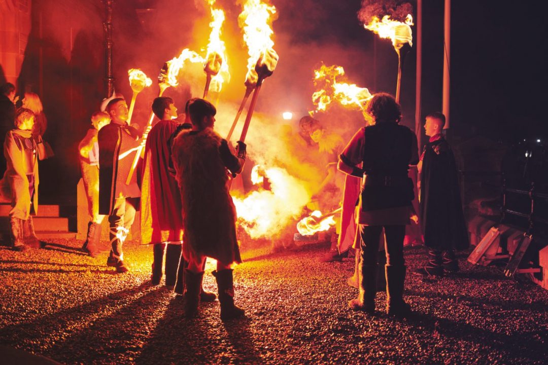 Il festival Up Helly Aa