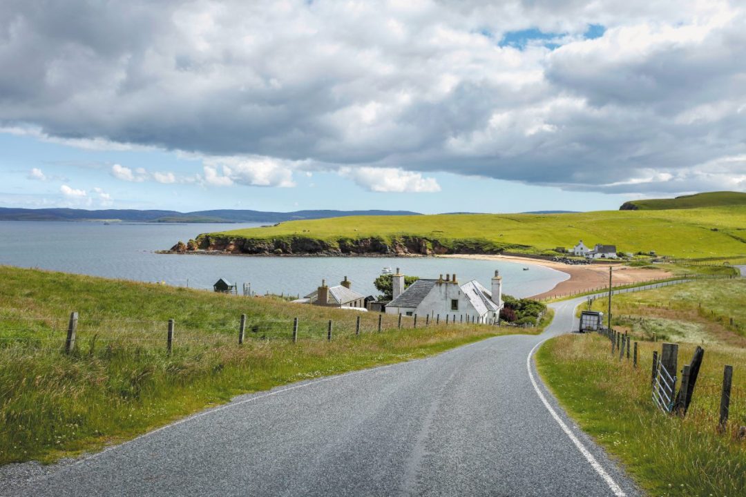 Shetland on the road