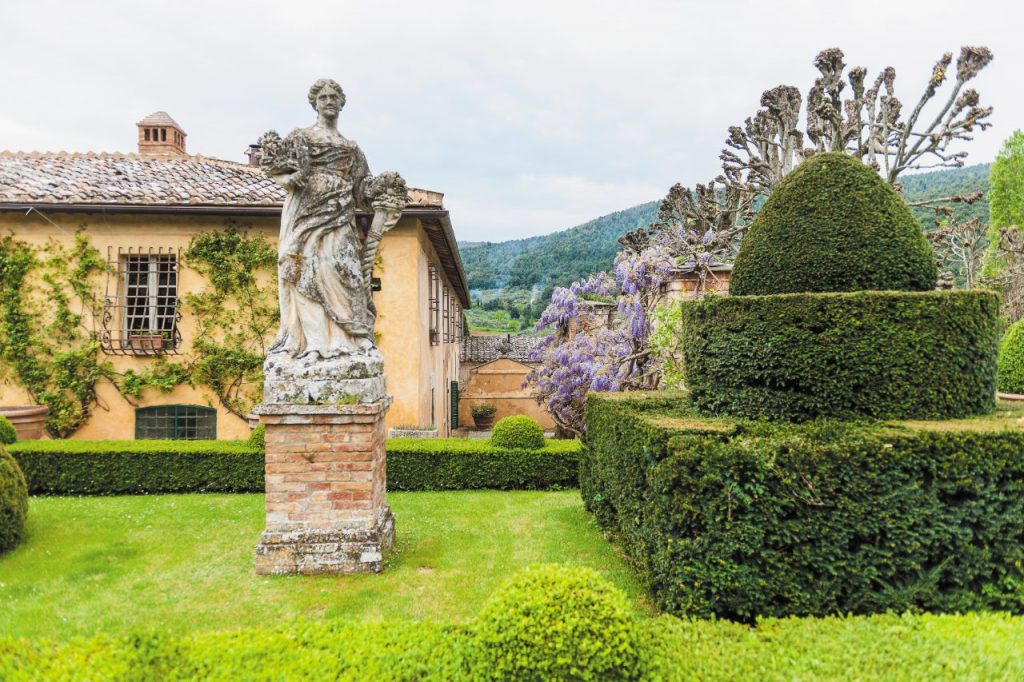 Villa Cetinale, in val di merse