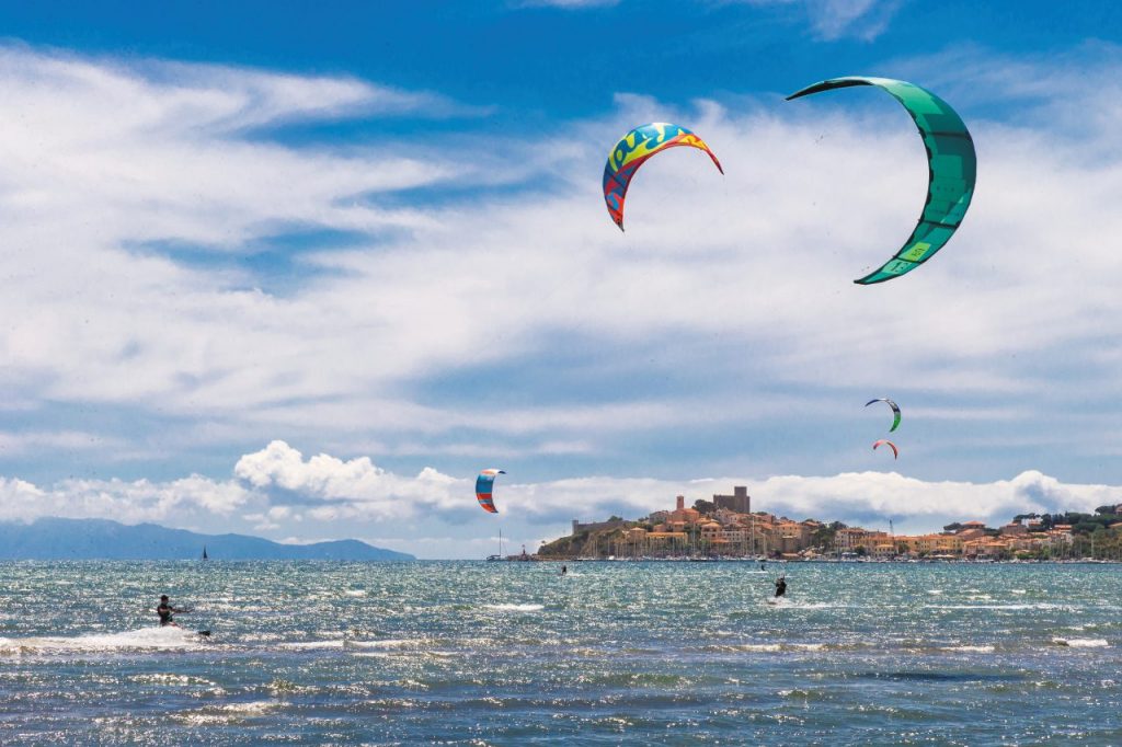 Kitesurf a Talamone