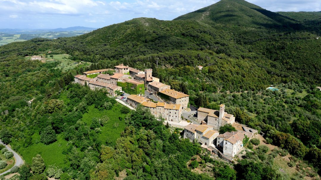 Toscana: Castello Ginori di Querceto (Pisa) 