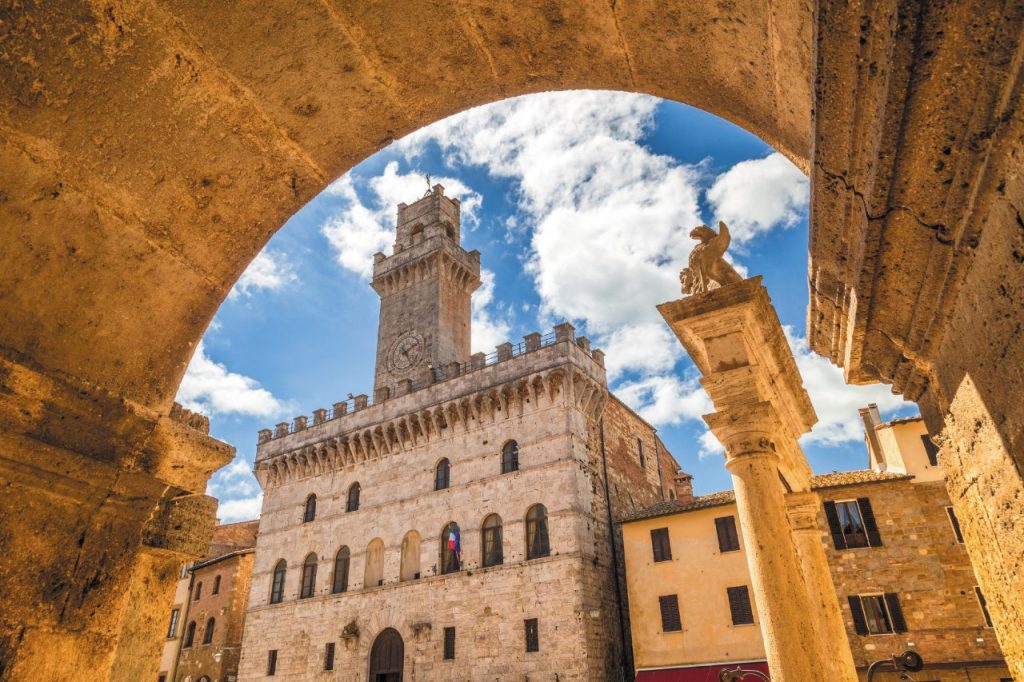 Il centro di Montepulciano