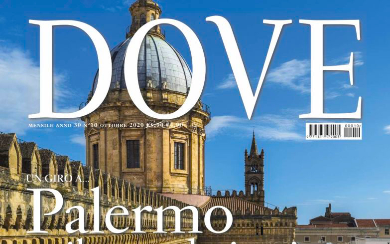 Palermo, uno scorcio della cattedrale sulla copertina del numero di ottobre. Foto: Giovanni Tagini/Dove